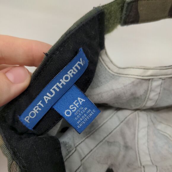 Planet Surplus NSB Strapback Hat Camo OSFA Embroidered Port Authority - Picture 7 of 7